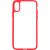 Чехол для iPhone InterStep iPhone X PURE-CASE ADV красный
